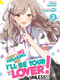 cover art for there's no freaking way i'll be your lover! unless... light novel